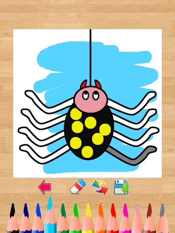 Tangkapan skrin Magic paint - Kids coloring book iPad 
