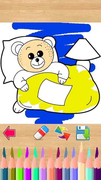 Tangkapan skrin Magic paint - Kids coloring book