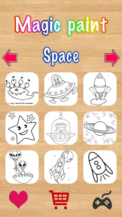 Tangkapan skrin Magic paint - Kids coloring book
