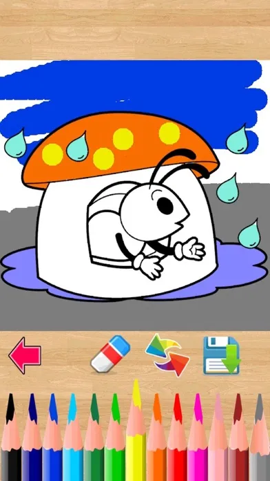 Tangkapan skrin Magic paint - Kids coloring book