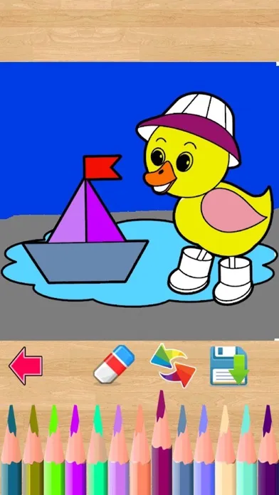 Tangkapan skrin Magic paint - Kids coloring book