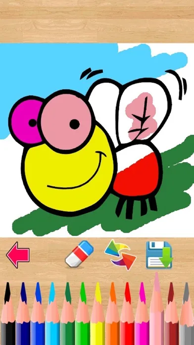 Tangkapan skrin Magic paint - Kids coloring book