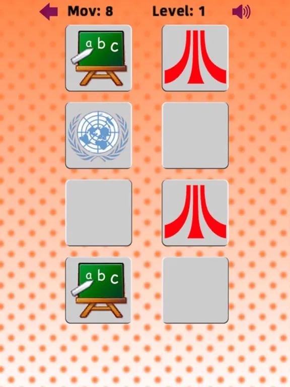 Zrzuty ekranu Memo Match - matching pairs game for free iPad 