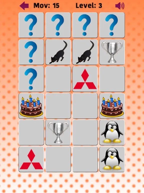 Zrzuty ekranu Memo Match - matching pairs game for free iPad 