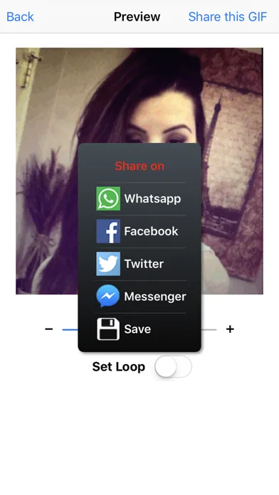 Zrzuty ekranu GIF GO - Create and share animated GIFs easily