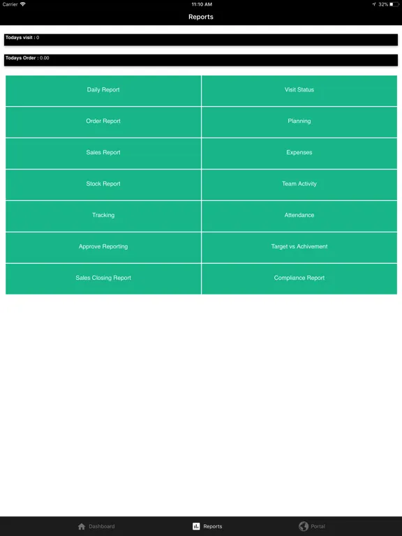 Скриншоты PRx-Sales force automation iPad 