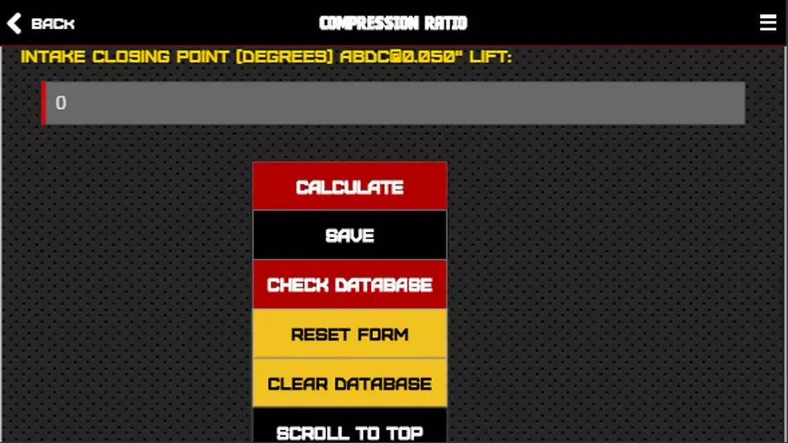 Engine Builder - Calculator スクリーンショット