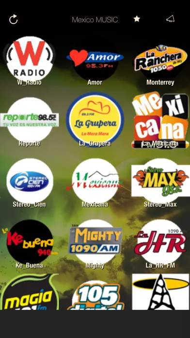 Capturas de pantalla de Mexico MUSIC Online Radio