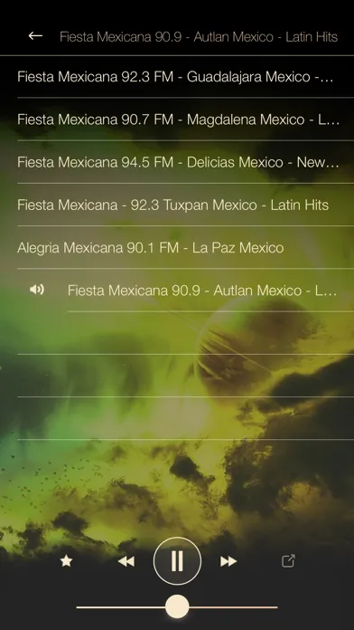 Capturas de pantalla de Mexico MUSIC Online Radio