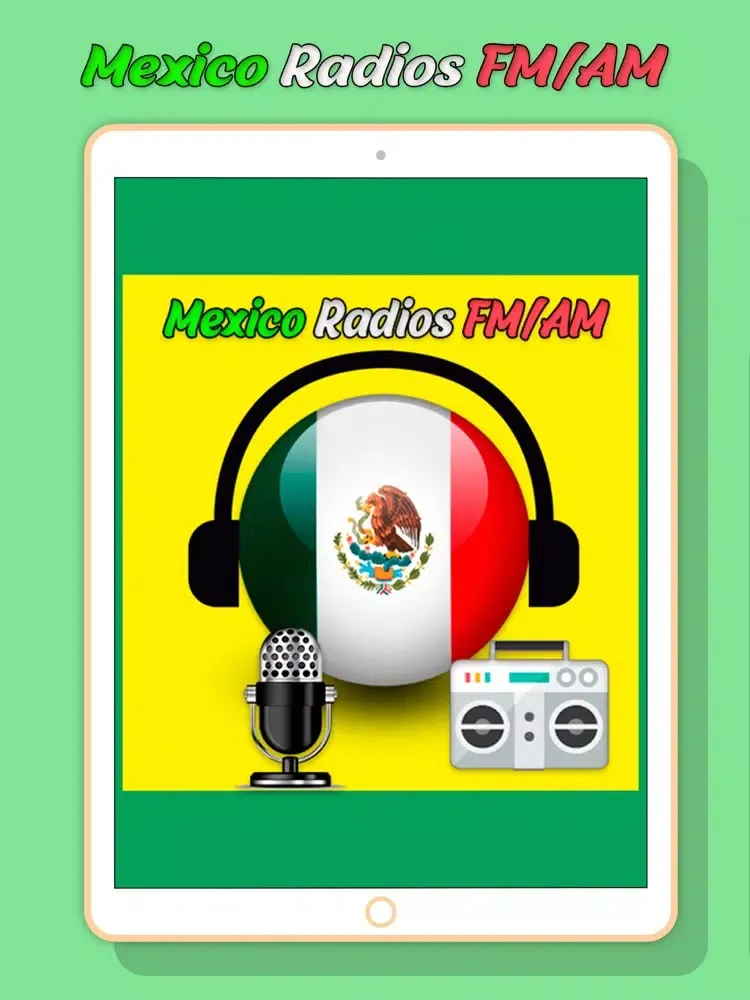 Mexico Radios FM/AM en Vivo iPad 应用截图