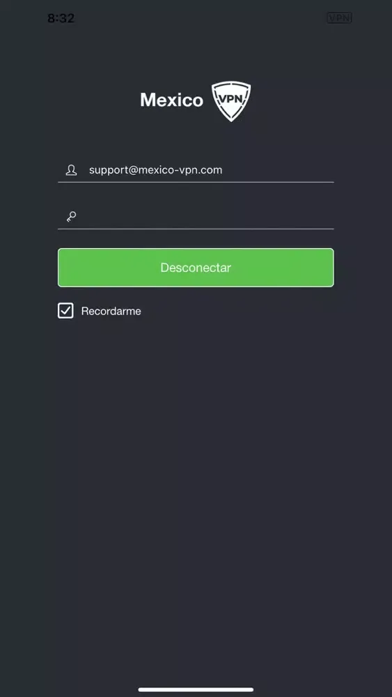 Capturas de pantalla de MexicoVPN