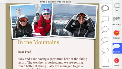 Zrzuty ekranu Lifecards - Postcards