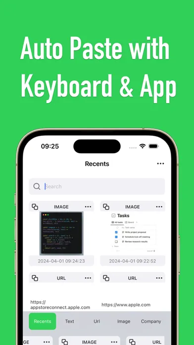 ภาพหน้าจอของ Fast Paste Keyboard+ Auto Copy