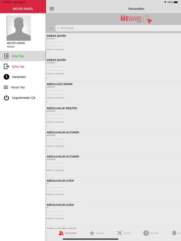 Screenshot di Meyer Angel iPad 