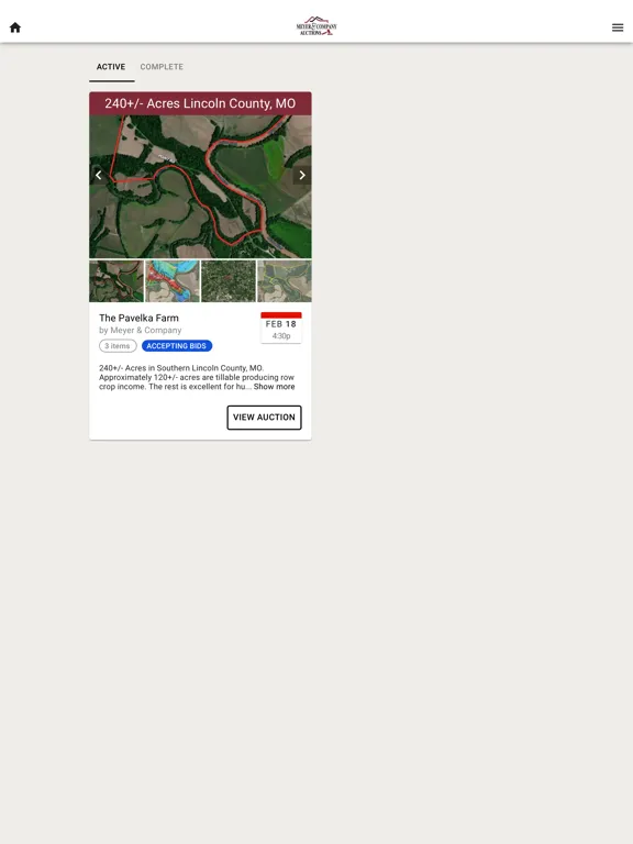 Meyer & Company iPad  Screenshots
