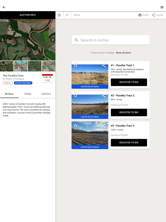 Meyer & Company iPad  Screenshots