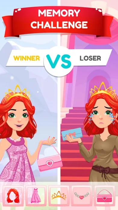 Princess makeover: hair & make سکرین شاٹس