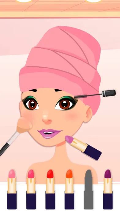 Princess makeover: hair & make سکرین شاٹس