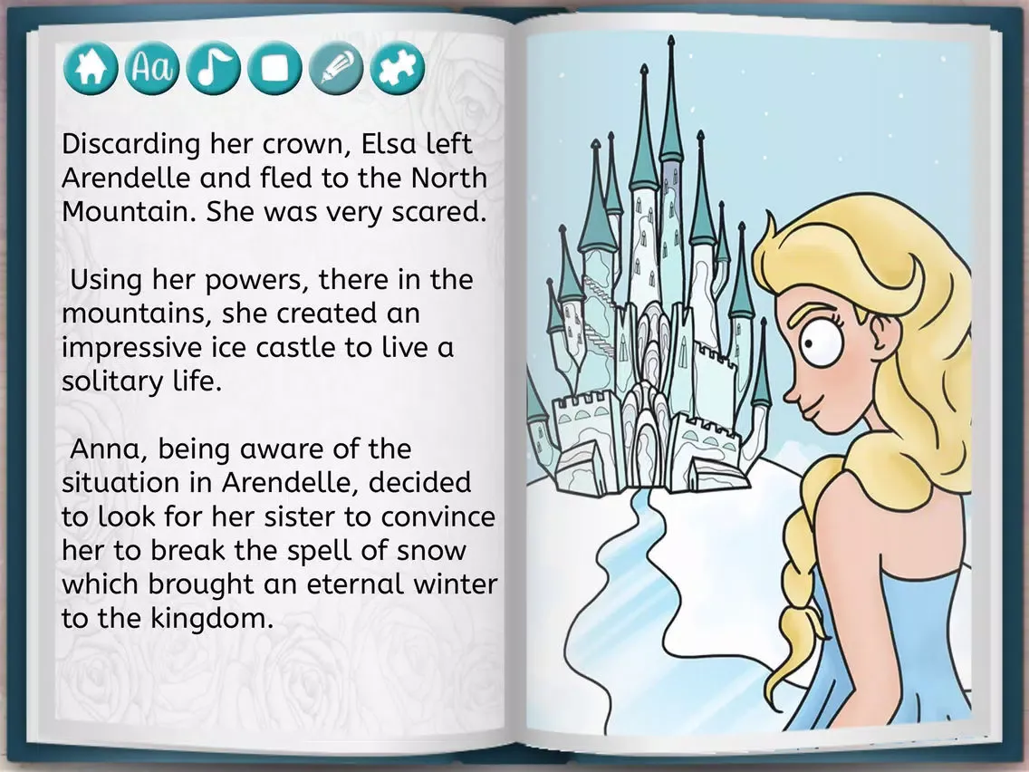 The Snow Queen classic short stories – Pro iPad  Ekran Görüntüleri