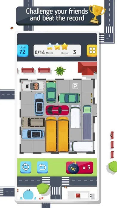 Crazy Parking - Unblock Puzzle Ekran Görüntüleri