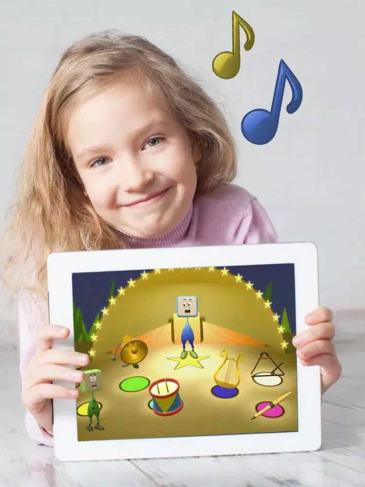 Play Band digital music game for kids - Pro iPad 应用截图