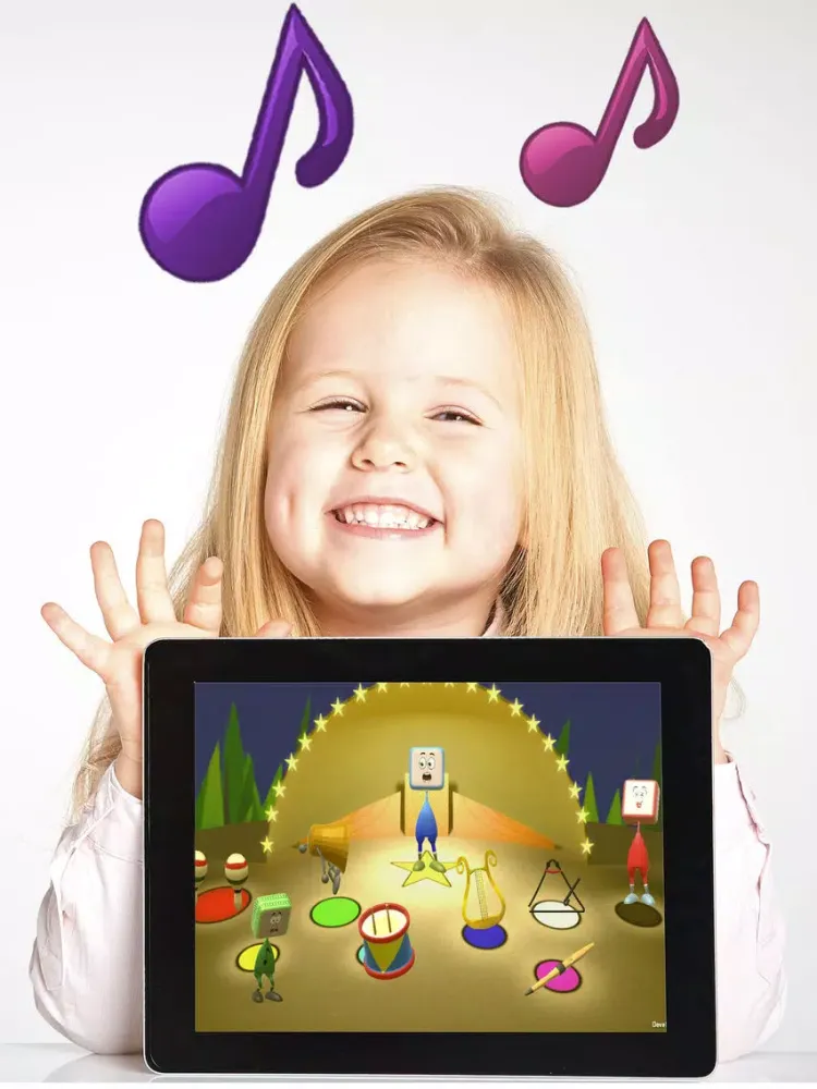 Play Band digital music game for kids - Pro iPad 应用截图