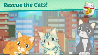 Tangkapan layar City Cat Rescue: Match 3