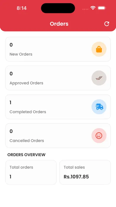 Tangkapan layar AT Merchant App