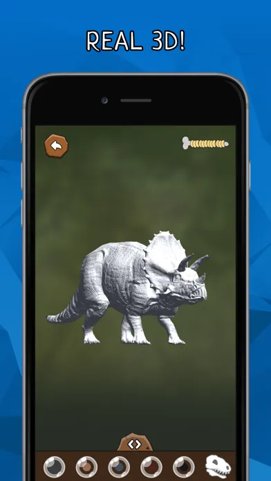 DINOZZZ 3D Coloring - interactive dinosaurs painting for adults & kids スクリーンショット