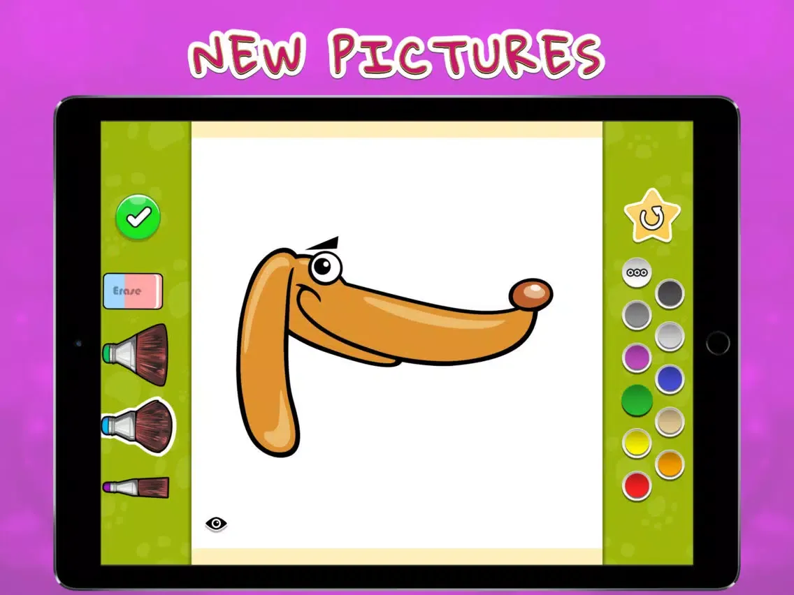 تصاویر Coloring Your Dogs MAX iPad 
