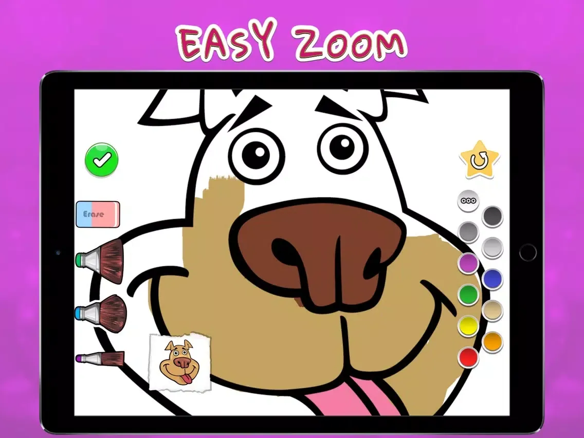 تصاویر Coloring Your Dogs MAX iPad 