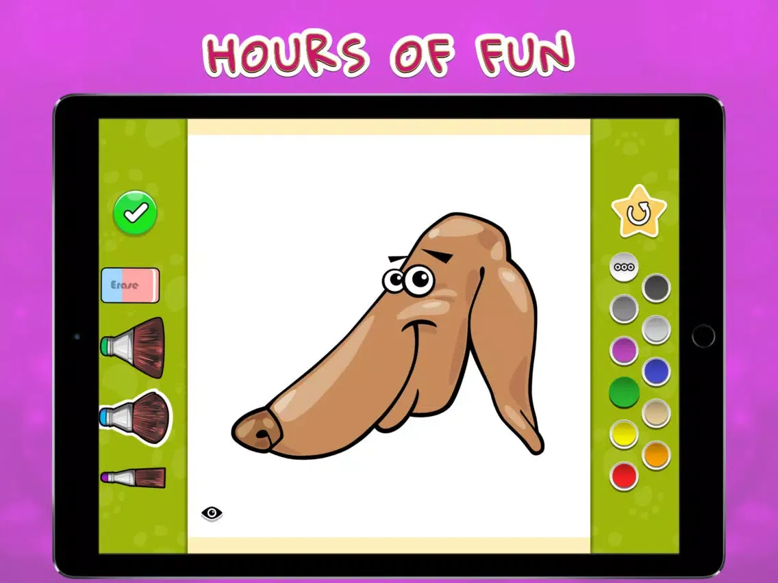 تصاویر Coloring Your Dogs MAX iPad 