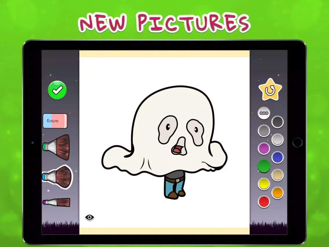 Captures d'écran de Coloring Your Halloween MAX iPad 
