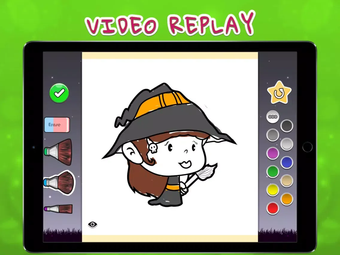 Captures d'écran de Coloring Your Halloween MAX iPad 