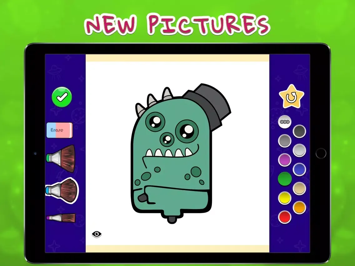 Coloring Your Monsters MAX iPad  স্ক্রিনশট