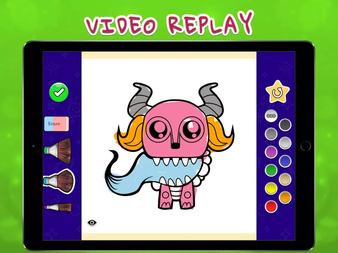 Coloring Your Monsters MAX iPad  স্ক্রিনশট