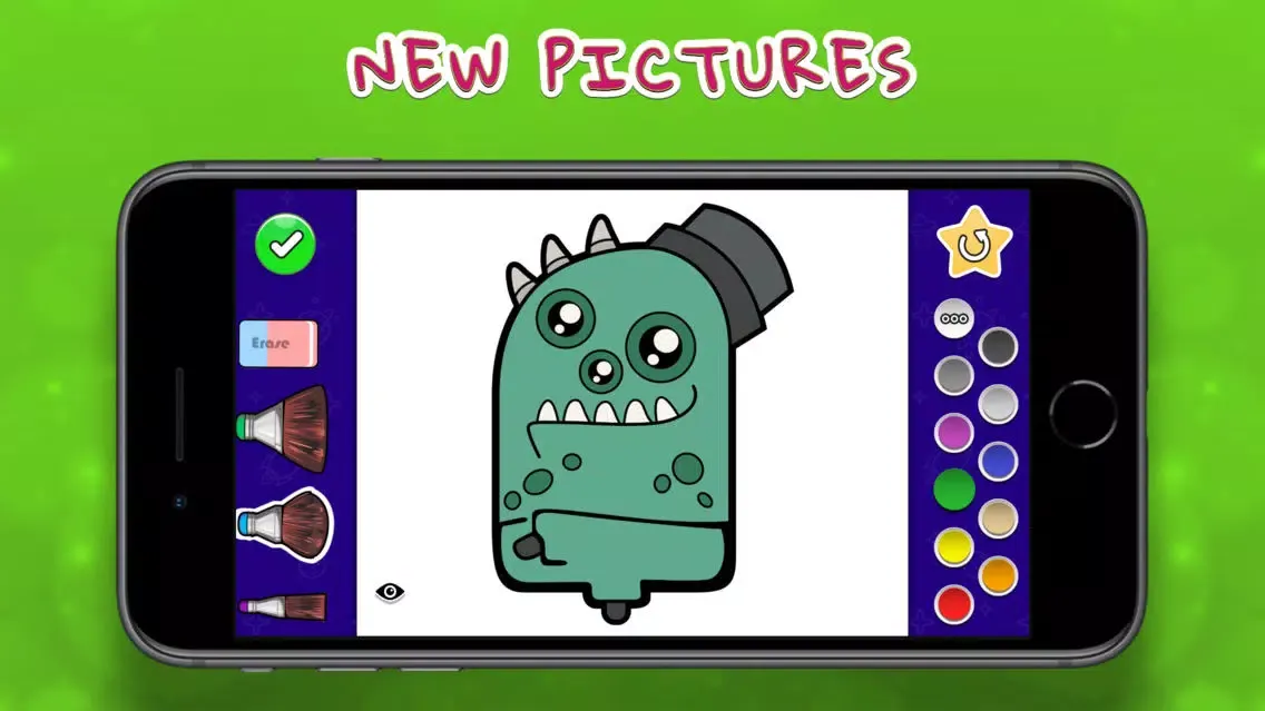 Coloring Your Monsters MAX স্ক্রিনশট