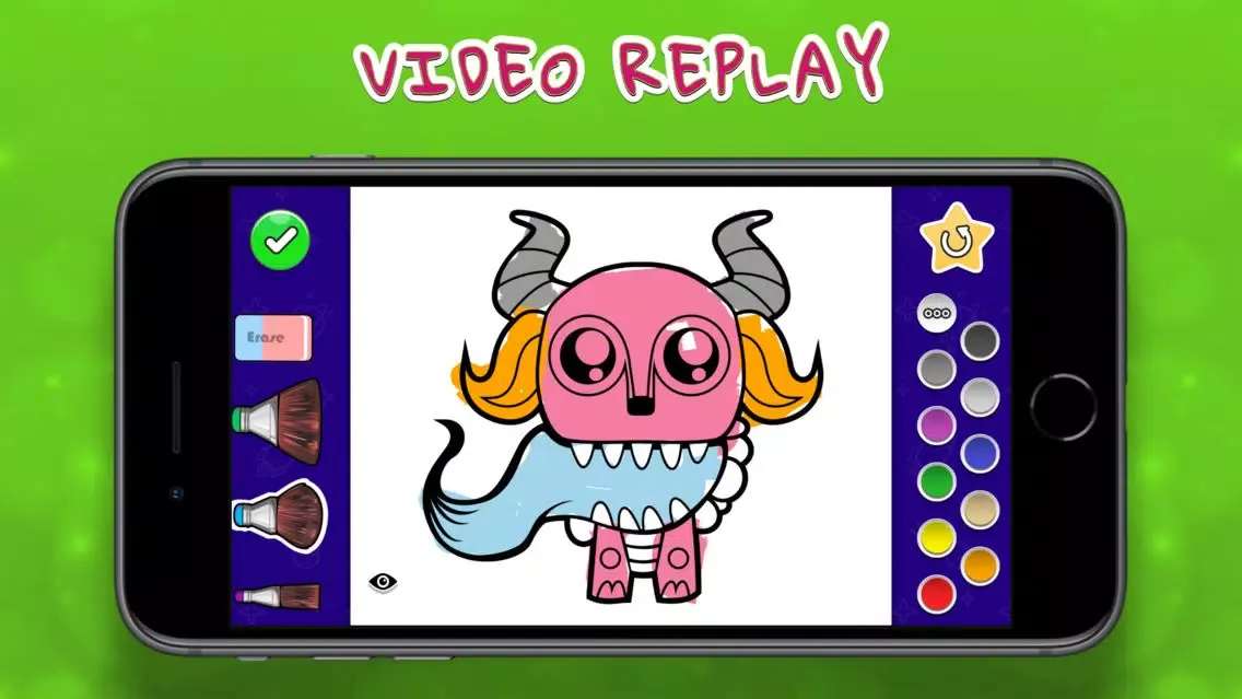 Coloring Your Monsters MAX স্ক্রিনশট