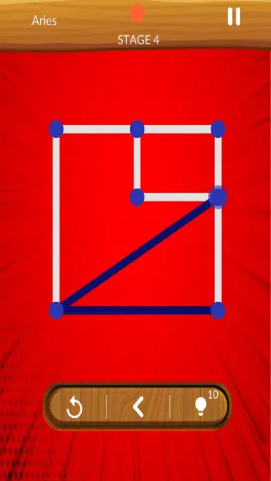 Tangkapan skrin One Line Puzzle: String Art