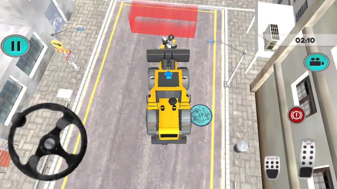 Tangkapan skrin City Garbage Cleaner Truck