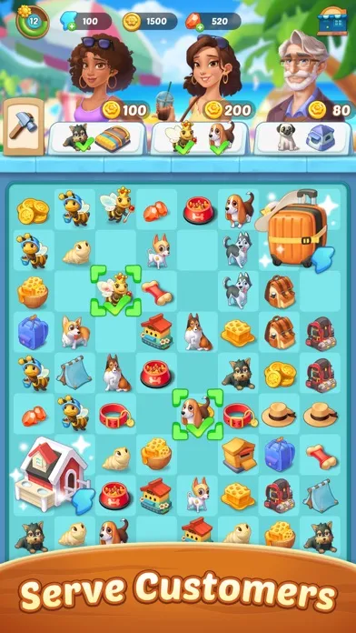 Tangkapan layar Seaside Escape®: Merge & Story