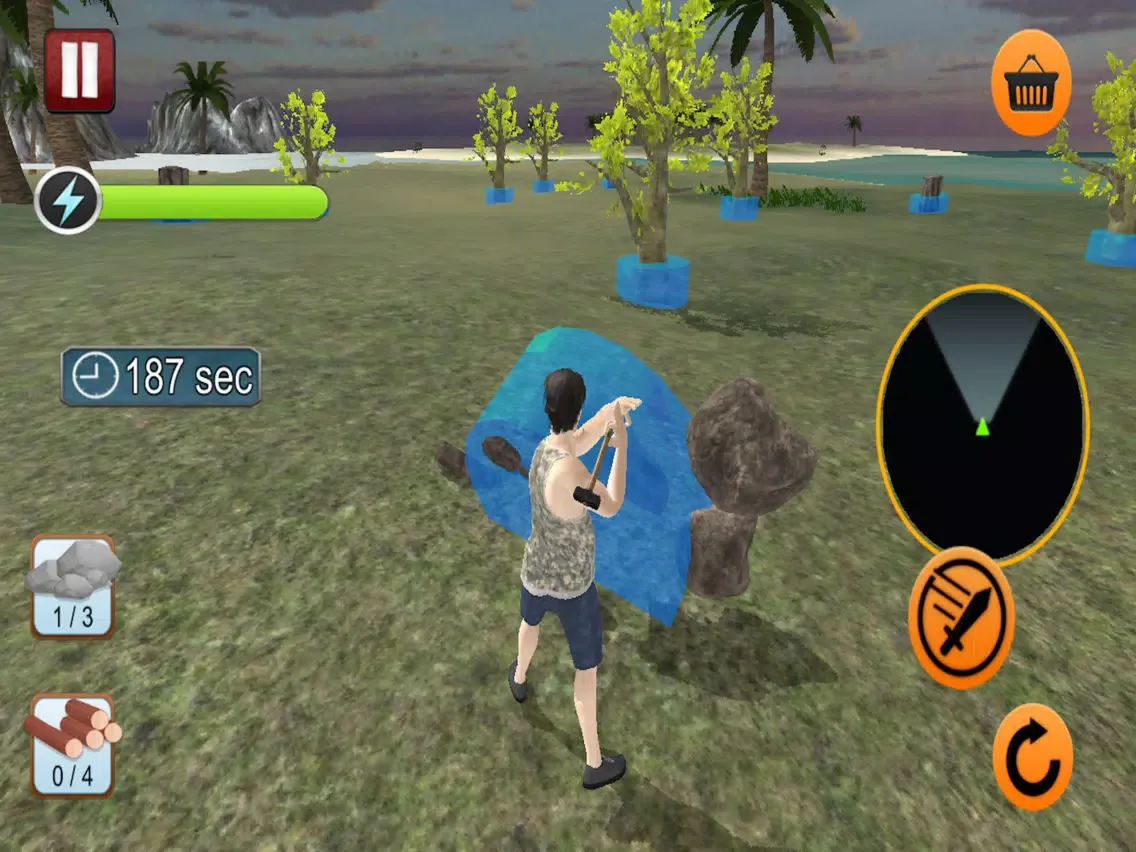 Ảnh chụp màn hình của Military Survival Dark Jungle iPad 