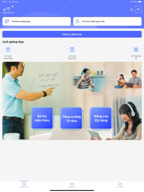 Class For Me Teacher iPad 應用截圖