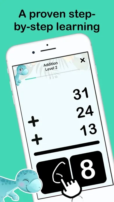 Screenshot di Dino Math: Learning Games