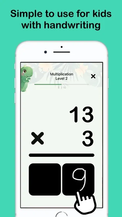 Screenshot di Dino Math: Learning Games