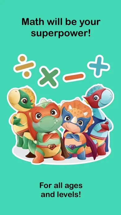 Screenshot di Dino Math: Learning Games