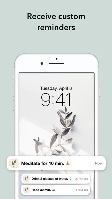 Capturas de pantalla de Eden: Daily Self Care Routine