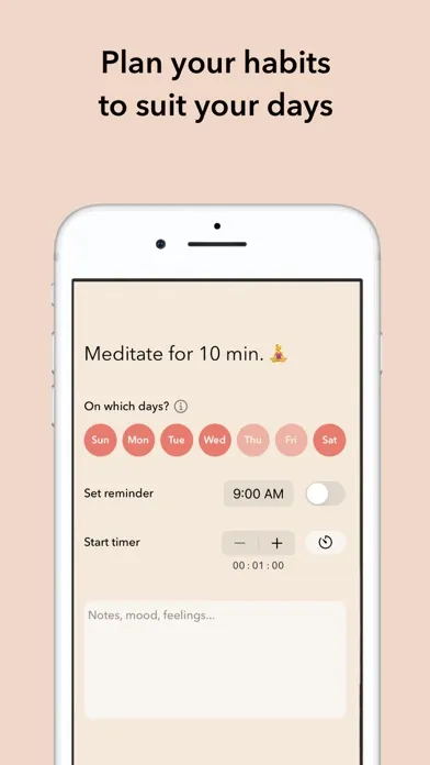 Capturas de pantalla de Eden: Daily Self Care Routine