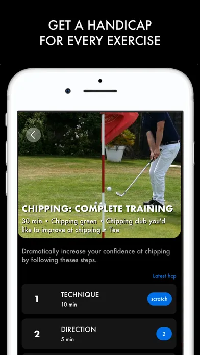 The Scratch Club: Golf Lessons应用截图