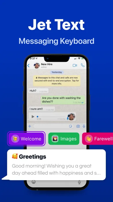 Скриншоты Jet Text | Reply Fast